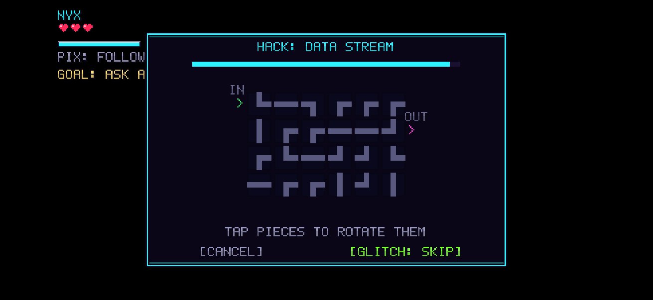 Data stream hacking puzzle
